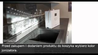 Przepływowy jonizator wody CREWELTER plus 4-stopniowy system filtrów – wersja do montażu na...