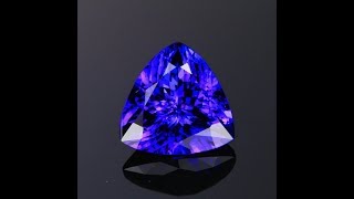 9.31 Carats Trillant Cut Tanzanite Gemstone