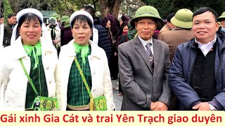 Hát sli hội Kỳ Lừa 27/1: Gái Gia Cát gặp trai Yên Trạch vả sli giao duyên