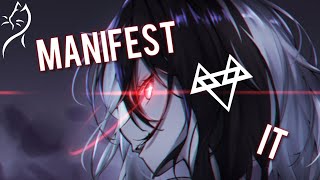 Nightcore – NEFFEX - Manifest It (Lyrics)