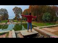 kashmir series i part 42 i nishat bagh mughal garden of srinagar walking tour 2 i 2023 i autumn