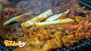 고추장 돼지석쇠불고기 / Pork Bulgogi - Korean Street Food / 제주 고기짱