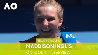 Maddison Inglis On-Court Interview (2R) | Australian Open 2022
