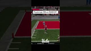 i went on the field and guarded Jeremiah Smith😅 #collegefootball26 #foryou #dbu #ohiostate