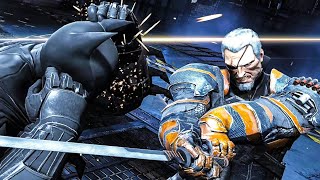 Batman Vs Deathstroke Fight Scene (2023) 4K ULTRA HD - Batman Arkham Origins Deathstroke Unmasked