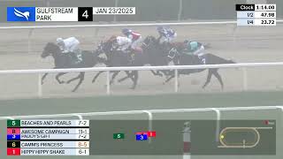 Gulfstream Park Carrera 4 - 23 de Enero 2025