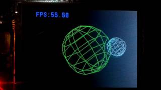 Stm32f4 - 3D Rotating Sphere