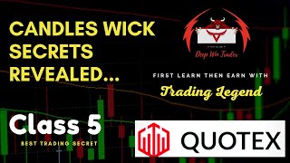 How to Trade with Candlestick psychology in Binary Trading platform I Candle wick secretes Revealed