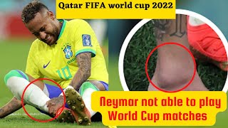 Neymar's World Cup Suspension Shocks Brazil | World cup 2022 | @Footballnews24x7