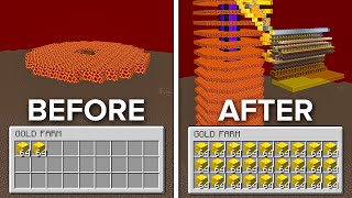 We Built The Most Powerful Gold Farm in Minecraft