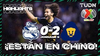 Resumen y goles | Puebla 0-2 Pumas | AP2023-J9 | Liga Mx | TUDN
