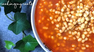 White bean stew | Fasûlî | cooking my roots