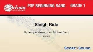 Sleigh Ride, arr. Michael Story – Score \u0026 Sound