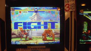 SFA ZERO3   ②りゅうじダルシム　VS　おにむそう本田  (RYUUJI) vs (ONIMUSOU)   2017.11 STREET FIGHTER Alpha3 (60fps)