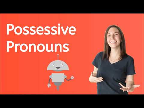 What is the effect of possessive pronouns?