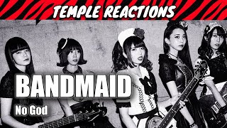 BANDMAID REACTION (No God) - Temple Reactions