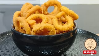 Ring Murukku Recipe | Chakodi | Chegodilu | tea time Snacks recipe | Naziyas Home Kitchen