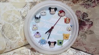 DIY Tsum Tsum Clock Process: IKEA Clock Makeover