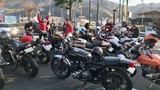 旧車二輪チーム合同静岡🏍   伊東市大室山ツーリング　(No1)