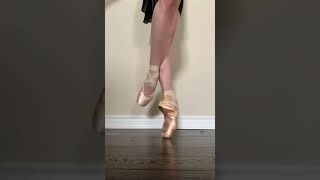 Pointe work for ballet #shorts