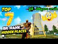 TOP 10 HIDDEN PLACES FOR BR RANK |  Top 10 Hidden Places Bermuda Map Free Fire Telugu | Br Rank ff