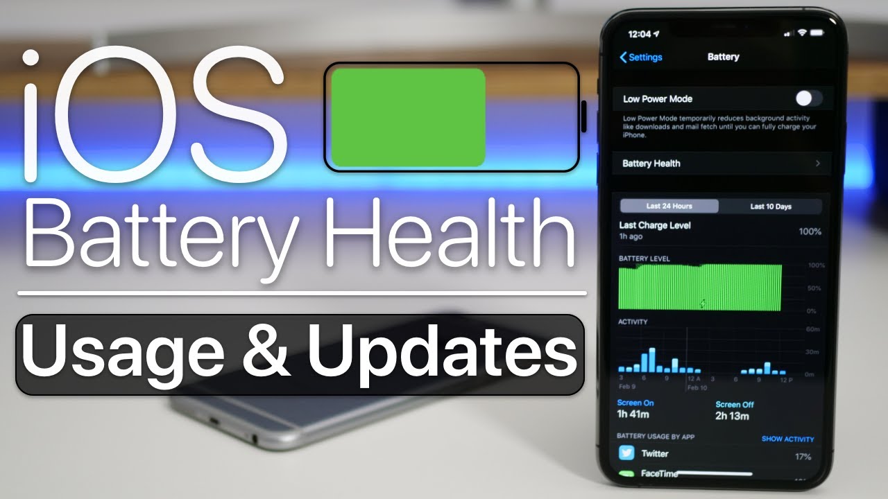 IOS Updates, Battery Health And Usage Explained - YouTube