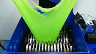 Jelly Green vs Shredder | crushing metal | Satisfying ASMR video!