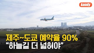 도쿄에서 직항 타고 제주로…“日 관광객 유치 위해 하늘길 넓혀야” / KBS  2024.11.01.