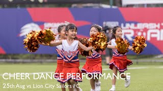 Pre Match Performanceチアダンスパフォーマンス 25th August 2024 Home Game