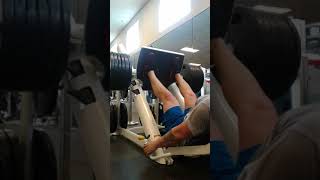 leg press 4-16 plates for reps