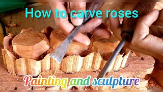 How to carve roses. Ep1