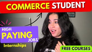 🚀Skills every Commerce Student should have for HIGH PAYING JOBS