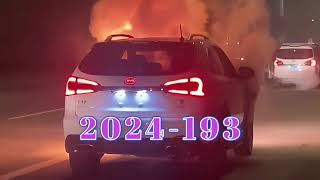 I recorded the 193rd BYD car fire in 2024! BYD Tang!