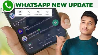WhatsApp Bottom Navigation Bar Update | WhatsApp New Update | WhatsApp New Style 2023