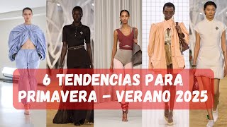 Tendencias en Moda para Primavera - Verano 2025, además de Tips de Asesoría de Imagen