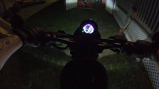 Night ride to Wawa Venom Ghost 250cc