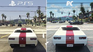 GTA 5 Expanded & Enhanced: EXPECTATIONS vs REALITY - PS5 vs PC Mods Graphics Comparison