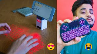 10 COOL GADGETS You Can Buy in Online ▶ Rs.500 Laser Keyboard You Must Have