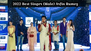 MN Multimedia Iconic Fashion Award 2022 | Best Singer ( Male ) Arfin Rumey | Best of Arfin Rumey