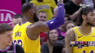 LeBron James scores 51 points in Lakers’ win vs  Heat   NBA Highlights