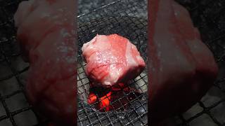 肉巻きおにぎり🔥 Wagyu Onigiri🔥#shorts #asmr #bbq #camping