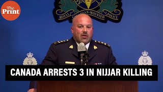 ‘3 suspects arrested for killing of Hardeep Singh Nijjar’: Royal Canadian Mounted Police