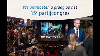 45ste partijcongres van de ChristenUnie