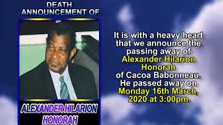 Alexander Hilarion Honorah short