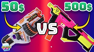 $50 Nerf Gun VS $500 Nerf Gun