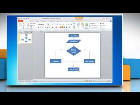 How to Make a Flow Chart in PowerPoint 2010 How to Make a Flow Chart in PowerPoint 2010