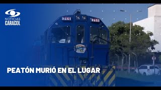 Accidente con tren de la Sabana de Bogotá dejó un muerto