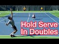 How To Easily Hold Serve In Doubles (Win More Tennis Matches)