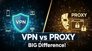 VPN vs Proxy: The BIG Difference Explained! 🔐🌐