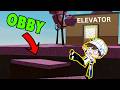 I TRIED PLAYING OBBY ELEVATOR BUT I SUCK... | (Roblox Obby) Its_Monster